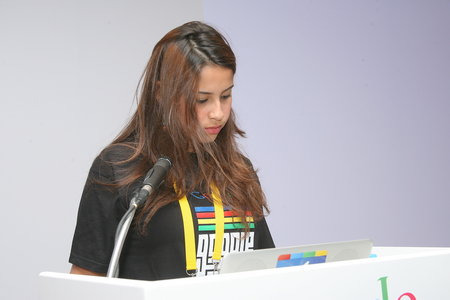 "Rana Kotam", at "Google Convention & Conference", in Amman City, Jordan, Year 2012.