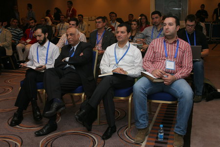 Engineer Khattab Omar Abuisbae, at "Google Convention & Conference", in Amman City, Jordan, Year 2012.