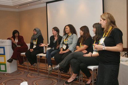 Engineer Khattab Omar Abuisbae, at "Google Convention & Conference", in Amman City, Jordan, Year 2012.