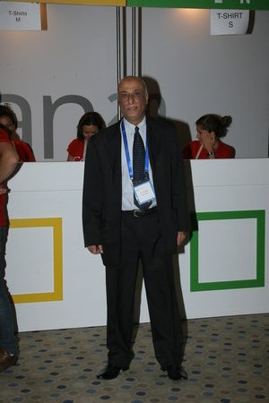 Engineer Khattab Omar Abuisbae, at "Google Convention & Conference", in Amman City, Jordan, Year 2012.