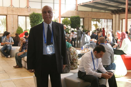 Engineer Khattab Omar Abuisbae, at "Google Convention & Conference, in Amman City, Jordan, Year 2012.