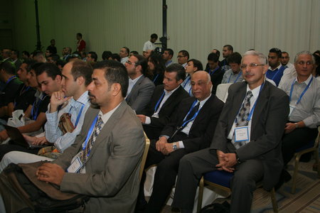 Engineer Khattab Omar Abuisbae, at "Google Convention & Conference", in Amman City, Jordan, Year 2012.