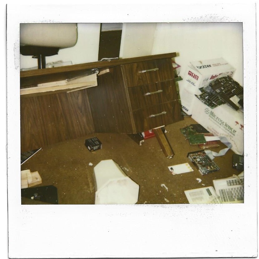 California Computers Services, Owned By Engineer Khattab Omar Abuisbae, Photos, During The Earthquake of 1994, Photo8.