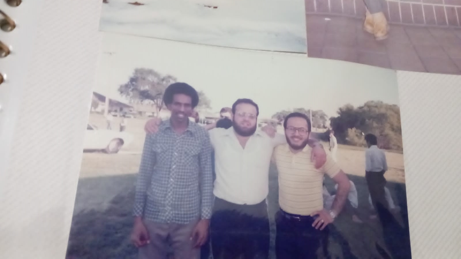 In the Middle, Yousef Ali, Friend of Mine at Oklahoma State University, Stillwater City, Oklahoma, Year 1983.