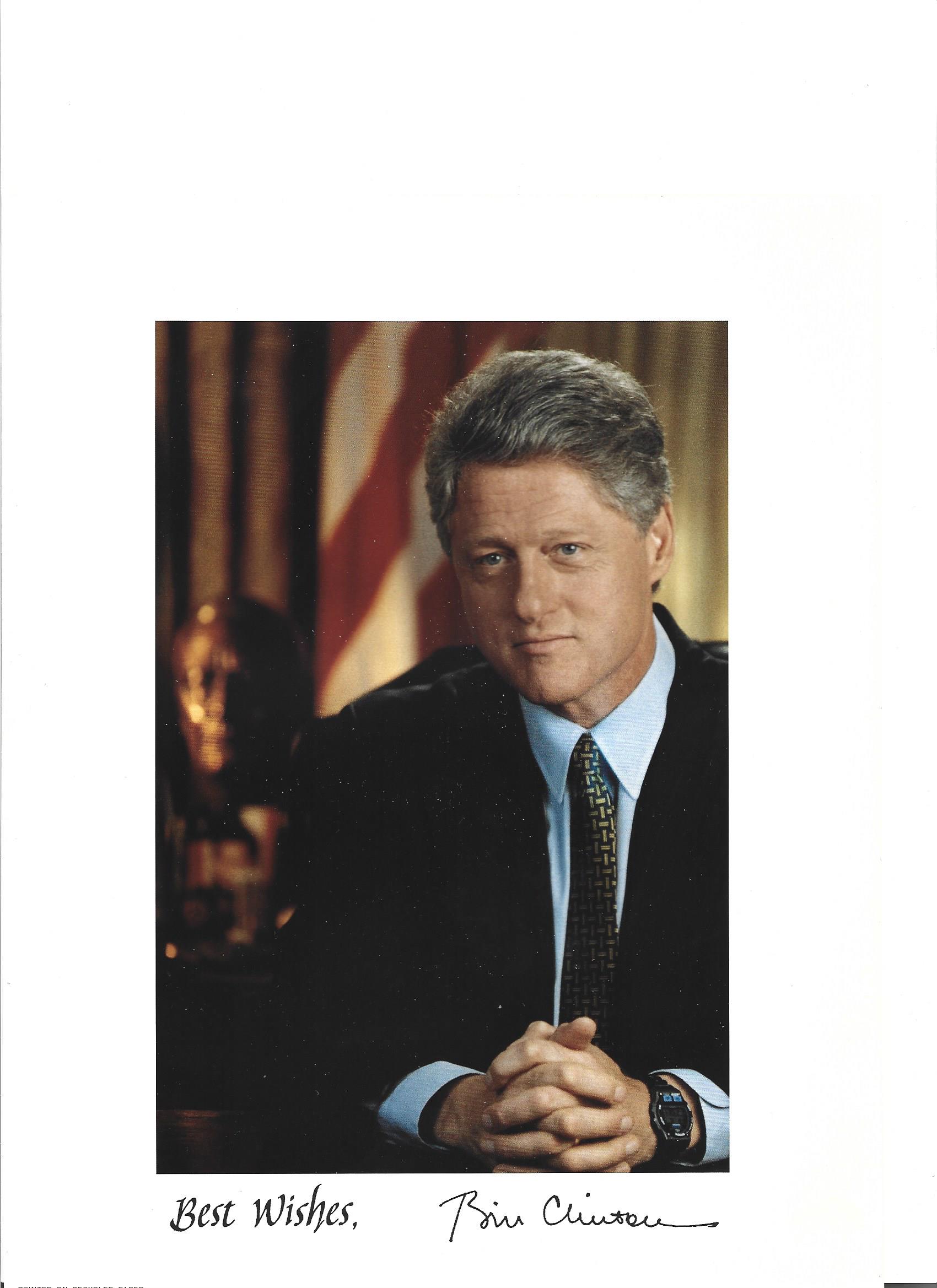 President Bill Clinton's Special Personal Photo, to His Friend, Engineer Khattab Omar Abuisbae